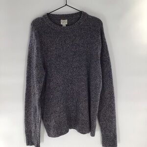 J. Crew merino wool blue sweater -Size XL Tall